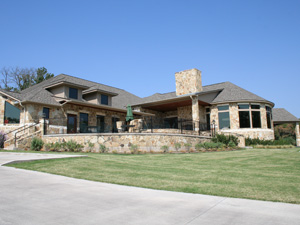 view of the clubhouse